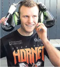  ??  ?? Boxer Jeff Horn