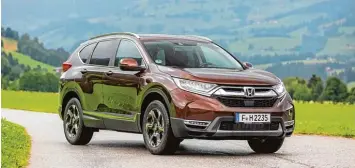  ?? Foto: Honda ?? Des Diesels Tage sind gezählt: Den Honda CR V gibt es nur noch mit einem Benziner.