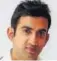  ??  ?? Gautam Gambhir