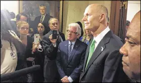  ?? ANTONIO FINS / THE PALM BEACH POST ?? Florida Gov. Rick Scott had pushed for $100 million for tourism marketing.