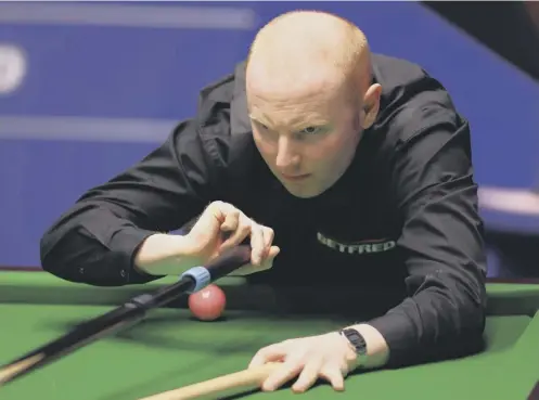  ??  ?? 0 Anthony Mcgill hit another gear as he turned a 5-4 overnight lead into a convincing 8-5 advantage against world No 35 Ricky Walden.