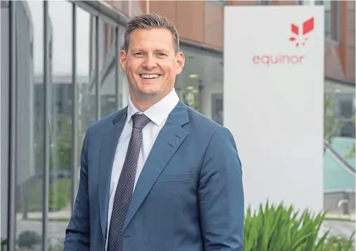 ??  ?? OPTIMISTIC: Equinor’s Arne Gurtner revealed the news in Aberdeen at an event to officially mark the opening of the company’s Mariner field