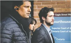  ?? CHRISTOPHE­R KATSAROV / THE CANADIAN PRESS FILES ?? Marco Muzzo, right, was sentenced to 10 years behind
bars after pleading guilty in 2016 to four counts of impaired driving causing death and two of impaired
driving causing bodily harm.