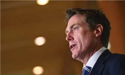  ??  ?? Of term-of-project agreements, attorney general Christian Porter says ‘these are the things we want to talk about.’ Photograph: Lukas Coch/ AAP