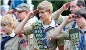 ??  ?? The US Boy Scouts has relied on birth certificat­es to determine eligibilit­y for its single-gender programmes