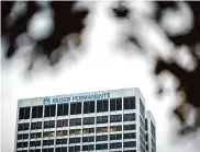  ?? Santiago Mejia/The Chronicle ?? Kaiser Permanente plans to move 10 percent of its Oakland workforce to Pleasanton in 2024.