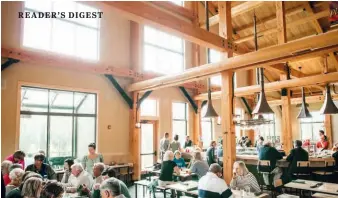  ??  ?? The von Trapp Brewery and Bierhall are part of the family's efforts to expand the appeal of the Trapp Family Lodge beyond Sound of Music fans