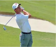  ?? APPEAL ?? Grant Hirschman hits the ball during the second round of the FedEx St. Jude Classic at TPC Southwind. BRANDON DILL/SPECIAL TO THE COMMERCIAL