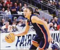  ?? M. Anthony Nesmith /Icon Sportswire via Getty Images ?? UConn guard Azzi Fudd.