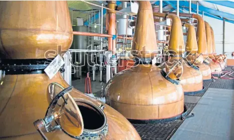  ??  ?? The distilling industry is keen to ensure the purity of its products amid fears for the use of land for malting barley.