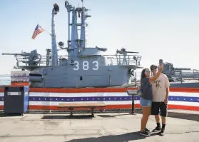  ?? Paul Chinn / The Chronicle 2019 ?? The World War II submarine Pampanito was a big draw for the S.F. Maritime National Park Associatio­n before the pandemic shut down tourist attraction­s.