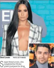  ?? PHOTO: GETTY IMAGES PHOTO: LISA O’CONNOR / AFP ?? Demi Lovato Wilmer Valderrama and Demi Lovato dated from 2010 to 2016
