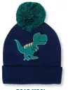  ?? ?? ROAR WOOL
M&Co Dinosaur Pom Pom Beanie Hat, £7.99, mandco.com