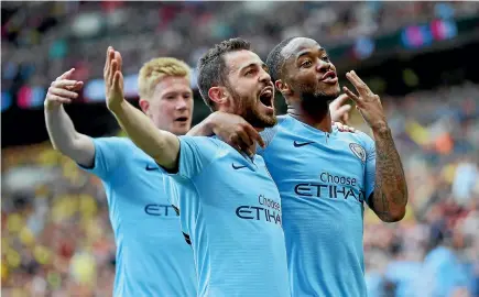  ?? GETTY IMAGES ?? Manchester City will be out to follow on from last year’s success in the English Premier League.