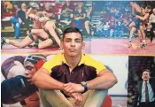  ?? CHERYL EVANS/AZCENTRAL SPORTS ?? ASU wrestler Zahid Valencia qualified for a shot at an NCAA title in the 174-pound weight class.
