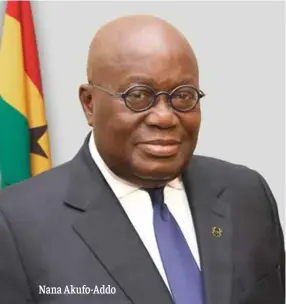  ??  ?? Nana Akufo-Addo