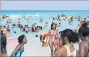  ?? Brian van der Brug
Los Angeles Times ?? A BEACH near Havana. New rules could allow U.S. ferries between Florida and the Cuban capital.