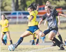  ?? Picture: KYOKO ?? Eash Norrie in action for Gold Coast United.