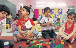 ?? FiLe/hT ?? The preschool market in India is largely unorganise­d and informal
