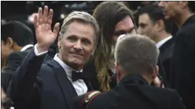  ?? AL POWERS — THE ASSOCIATED PRESS ?? FILE - In this Feb. 26, 2017file photo, Viggo Mortensen arrives at the Oscars, at the Dolby Theatre in Los Angeles. Mortensen is joining a protest by Argentine actors against the government’s decision to fire the head of the country’s film institute....