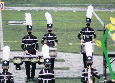  ?? PROVIDENCE CATHOLIC PHOTO ?? The Percussion Choir at Providence Catholic High School in New Lenox was one of three performanc­es from the school that were judged Best of Day at the recent IHSA Solo & Ensemble Competitio­n.