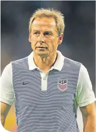  ??  ?? Klinsmann has been critical of his countrymen