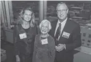  ??  ?? Patty and Mike Starzer also were presenting sponsors and were joined by Mike’s mother, Marilyn.