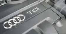  ?? BRENDAN SMIALOWSKI/AFP/GETTY IMAGES FILES ?? An Audi diesel. A new lawsuit alleges VW unit Audi used emissions-cheating devices in gas cars.