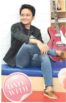  ?? ARDIANSYAH POETRA/JAWA POS ?? GANTI IMAGE: Lima tahun setelah album terakhir, Calvin Jeremy muncul lagi dengan musik dan penampilan yang sangat berbeda.