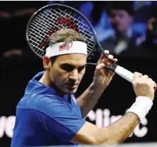  ?? ANsA ?? Roger Federer, 41 anni, si è ritirato quest’anno