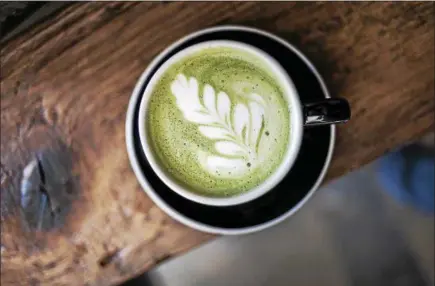  ?? PHOTO COURTESY OF KIMBERTON WHOLE FOODS ?? Try a matcha latte at Kimberton Whole Foods.