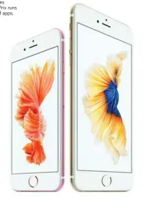  ??  ?? iPhone 6s Plus — $1029 and up (no contract) Apple’s latest smartphone is unlike any other! With 3D Touch, users can interact with the device in new ways by simply varying the amount of pressure applied to the screen. The 12 megapixel camera snaps...