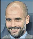  ??  ?? GUIDANCE: Pep Guardiola