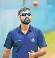  ?? HT PHOTO ?? Jammu & Kashmir captain Parvez Rasool has led his team to the top of the Elite Group C table of the Ranji Trophy.