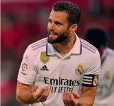  ?? ?? Una vita nel Real
Nacho Fernandez, 33, difensore del Real Madrid, unico club della sua carriera, giovanili incluse