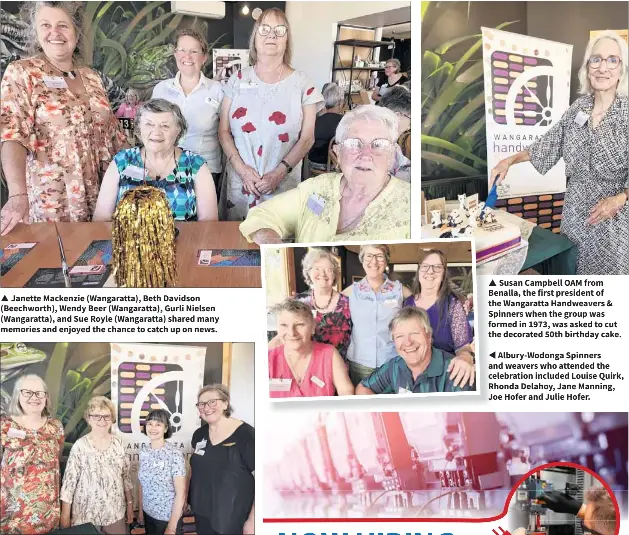 Handweaver­s and spinners 50th anniversay celebratio­n PressReader
