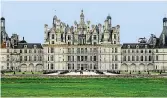  ??  ?? Majestic: Chateau de Chambord