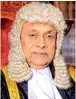  ??  ?? THE HON SPEAKER: Gives valid reasons for his decision