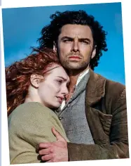  ??  ?? So there they are: Ross and Demelza