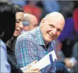  ?? Wally Skalij Los Angeles Times ?? STEVE BALLMER, owner of the Clippers, says fans deserve a team that competes all the time.