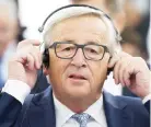  ??  ?? Jean-Claude Juncker