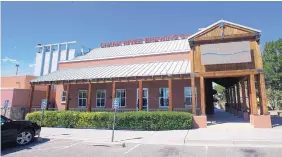  ??  ?? An exterior shot of the former home of Chama River Brewing Co., which will be renovated and will become M’tucci’s Twenty-Five. The new restaurant is expected to open in late winter.