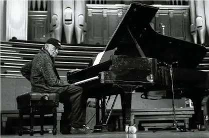  ?? Picture: Ruvan Boshoff ?? Abdullah Ibrahim serenaded music lovers in Cape Town and Pretoria last week. The writer believes that music may not heal physical and social wounds, but it enhances our capacity to bear the pain as we experience the beauty of harmony, symmetry and balance.