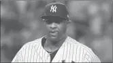  ?? FRANK FRANKLIN II/AP ?? The Yankees and pitcher CC Sabathia reportedly have agreed on a one-year deal to keep the lefty in New York.