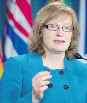  ?? ADRIAN WYLD/ THE CANADIAN PRESS ?? “I don’t think any Canadian should be happy” with Canada’s record on access to informatio­n, says federal watchdog Suzanne Legault.