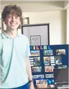  ??  ?? CALEB HAUSMAN, the student president of Hillel at Vanderbilt University: Having the autonomy to create your own Jewish experience is valuable.