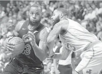  ?? AP FILE ?? Sometimes you don’t have to be a team to be a dynasty. LeBron James is on the edge of eight consecutiv­e NBA Finals appearance­s. He’s a dynasty. The two teams fortunate enough to have him were part of that.