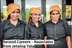  ?? ?? Second Careers - Associates from Jetwing Yala