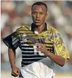  ??  ?? THE GENIUS: Former Bafana Bafana midfielder Doctor Khumalo