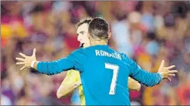  ?? FOTO: EFE ?? Cristiano Ronaldo se perderá cinco partidos por su roja y empujón al árbitro